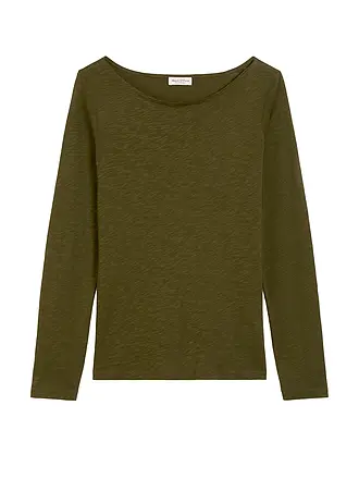 MARC O'POLO | Langarmshirt | olive